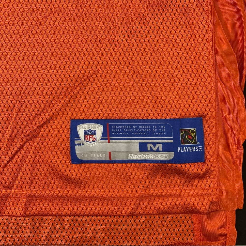 SOLD Rare Reebok Gary Fencik Chicago Bears #45 Orange Alternate NFL Jersey MeN M - Picture 5 of 7
